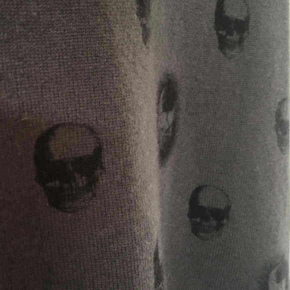 Rate Find!! 360 Cashmere Skull Cutout Sweater - Picture 4 of 6
